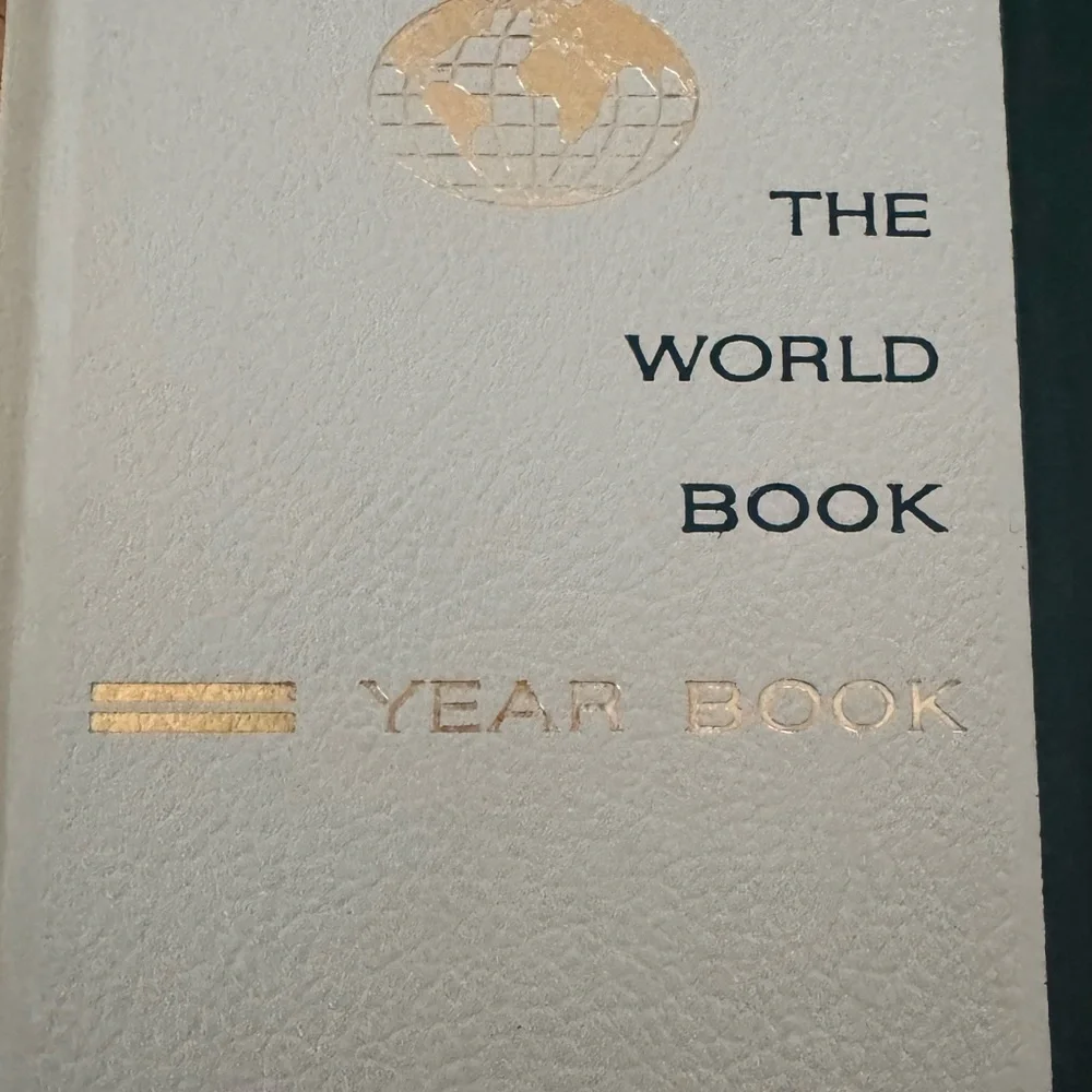 The World Book Year Book 1964 - Black and White Edition